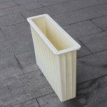圆弧侧石模具侧面