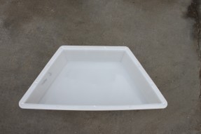 半块实心塑料六角护坡模具