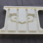 艺术围栏模具背面