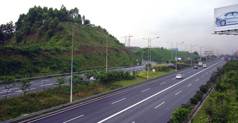 青银高速护坡生态植被
